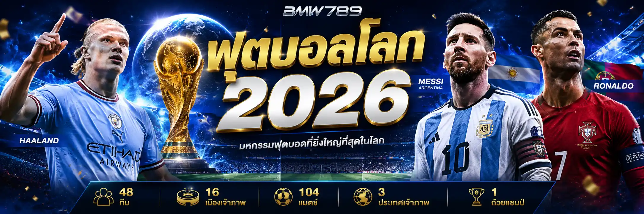 48 ทีมฟุตบอลโลก 2026 ครบทุกชาติจาก 6 ทวีป