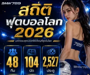 สถิติฟุตบอลโลก 2026 ครบทุกตัวเลขน่าสนใจก่อนลงสนามจริง